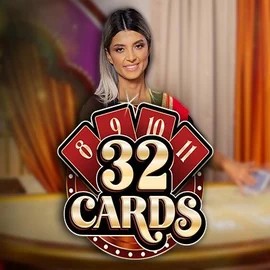 Live Casino logo of 32 Cards from Ezugi at Westace Casino