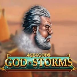 Age Of The Gods: God of Storms logo – Slots by Playtech at Westace Casino