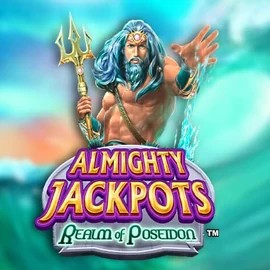 Try Almighty Jackpots – Realm of Poseidon slot by Novomatic on westsace.com – logo image