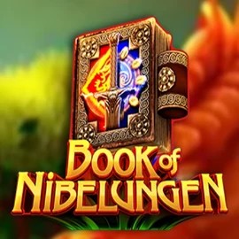 Book of Nibelungen slot logo by Swintt at Westace Casino