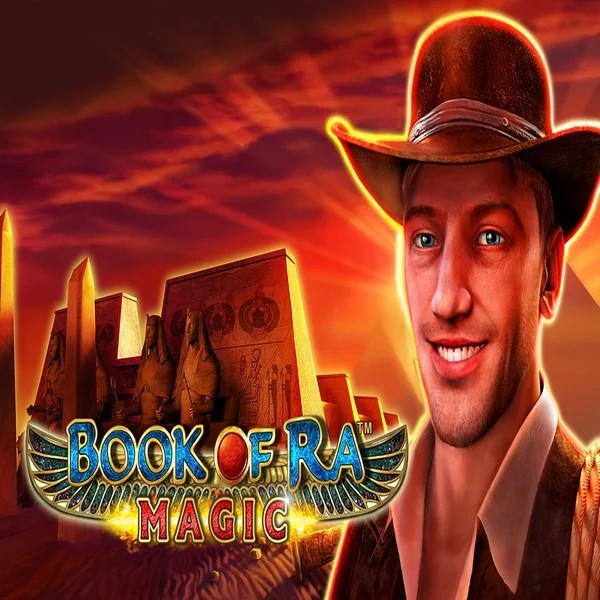 Book of Ra Magic by Greentube, showcased at westsace.com – game logo