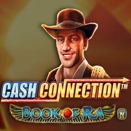 Cash Connection Book Of Ra slot logo by Novomatic at Westace Casino