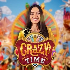 Crazy Time by Evolution, showcased at westsace.com – game logo