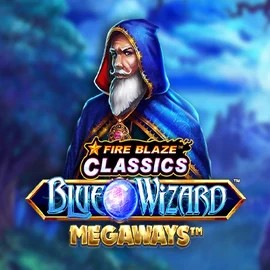 Fire Blaze Blue Wizard Megaways casino game by Rarestone Gaming – featured logo at Westace Casino