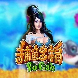 Fu Fish slot logo by Skywind Group at Westace Casino