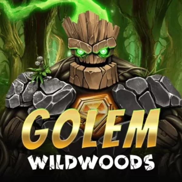 Golem Wildwoods logo by BF Games Westace Casino