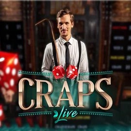 Live Craps logo – Live Casino by Evolution at Westace Casino