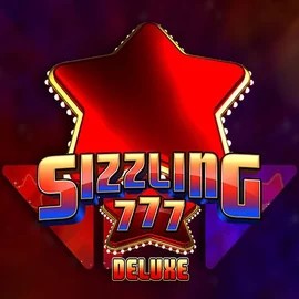 Sizzling 777 Deluxe slot logo by Wazdan at Westace Casino