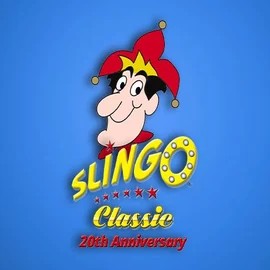 Slingo Classic 20th Anniversary casino game by Slingo – featured logo at Westace Casino