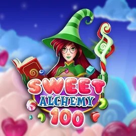 Sweet Alchemy 100 slot visual from  available on westsace.com