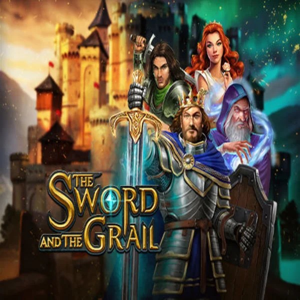 Official Slots logo: The Sword and the Grail by  at Westace Casino