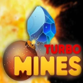 Turbo Mines logo by Turbo Games Westace Casino