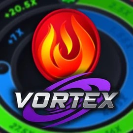 Vortex (Turbo Games) slot logo by Turbo Games at Westace Casino
